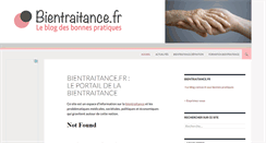 Desktop Screenshot of bientraitance.fr