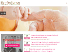 Tablet Screenshot of bientraitance.com